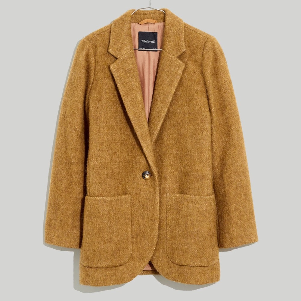 Madewell Boucle Larsen Blazer Size Large - Good Condition